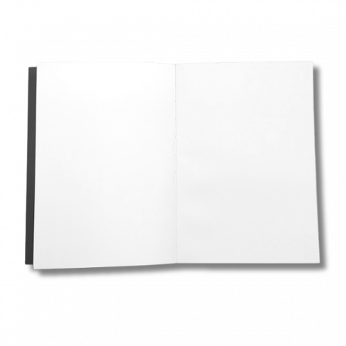 Caderno a5 Sketchbook Cosimento e abertura
