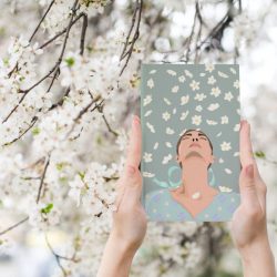 Planner Mensal Rain Flowers