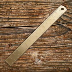 Régua metal 15 cm