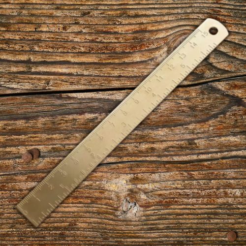 Régua metal 15 cm