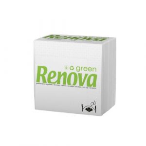 GUARDANAPO 32X30 1 FOLHA RENOVA MAÇO DE 100 GUARDANAPOS (1 CAIXA TRAZ 30) P