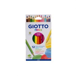 LÁPIS DE COR GIOTTO MEGA XL CAIXA C/12 Ø5.5MM