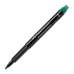 CANETAS FABER CASTELL - OHP TINTA PERMANENTE 1525M 1.0MM PRETO