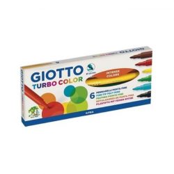 CANETAS DE FELTRO GIOTTO- 6 CORES