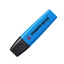 MARCADORES STABILO- FLUOR- ORIGINAL AZUL