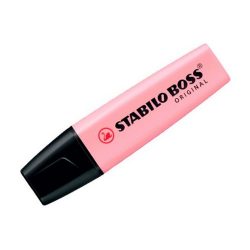 SUBLINHADOR STABILO - PASTEL ROSA