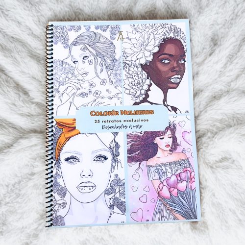 livro para colorir para adulto