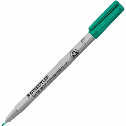 lumocolor permanent verde