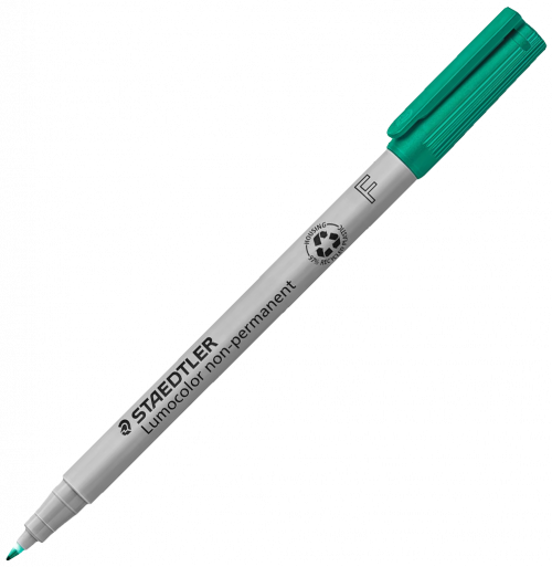 lumocolor permanent verde
