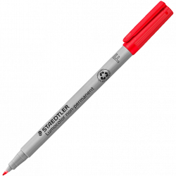 Staedtler Lumocolor vermelho